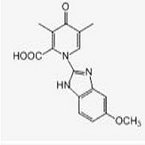 1,4-dihydro-1-(5-methoxy-1H-benzimidazol-2-yl)-3,5-dimethyl-4-oxo-2-pyridinecarboxylic acid