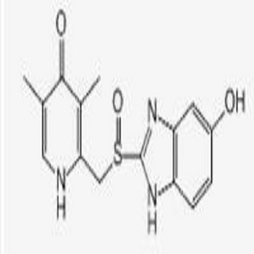 2-[[(5-hydroxy-1H-benzimidazol-2-yl)sulfinyl]methyl]-3,5-dimethyl-1-4(1H)-pyridone