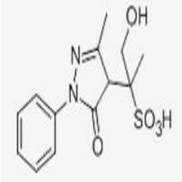 4,5-dihydro-(hydroxymethyl)-3-dimethyl-5-oxo-1-phenyl-1H-Pyrazole-4-methanesulfonic acid