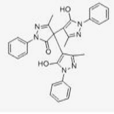 2,4-dihydro-4,4-bis(5-hydroxy-3-Methyl- 1-phenyl-1H-pyrazol-4-yl)-5-Methyl-2-phenyl-