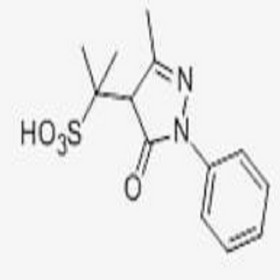 4,5-dihydro-,3-trimethyl-5-oxo-1-phenyl-1H-Pyrazole-4-methanesulfonic acid