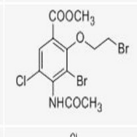 Methyl 4-(acetylamino)-3-bromo-2-(2-bromoethoxy)-5-chlorobenzoate