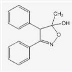 5-Isoxazolol, 4,5-dihydro-5-methyl-3,4-diphenyl-