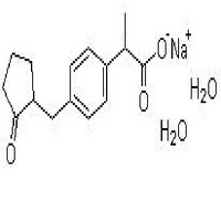 Sodium 2-(4-(2-oxocyclopentylmethyl)phenyl)propionate dihydrate;