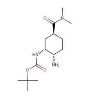 Carbamic acid,[(1R,2S,5S)-2-amino-5-[(dimethylamino)carbonyl]cyclohexyl]-,1,1-dimethylethyl ester