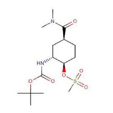 (1R,2R,4S)-2-[(tert-butoxycarbonyl)amino]-4-[(dimethylamino)carbonyl]cyclohexyl methanesulfonate
