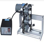 Lock-and-follow color ribbon printing machine
