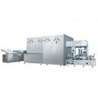 vial filling line for powder