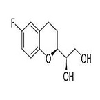 1-[6-fluoro-(2S)-3,4-dihydro-2H-1-benzopyrane]-(1R)-1,2-ethylene glycol