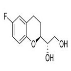 1-[6-fluoro-(2S)-3,4-dihydro-2H-1-benzopyrane]-(1S)-1,2-ethylene glycol