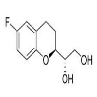 1-[6-fluoro-(2S)-3,4-dihydro-2H-1-benzopyrane]-(1S)-1,2-ethylene glycol