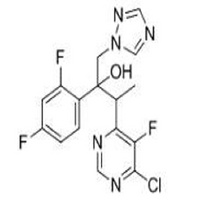 3-(6-Chloro-5-fluoropyrimidin-4-yl)-2-(2,4-difluorophenyl)-1-(1H-1,2,4-triazol-1-yl)butan-2-ol hydro