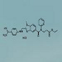 ethyl 3-[[2-[(4-carbamimidoylanilino)methyl]-1- methylbenzimidazole-5-carbonyl]-pyridin-2- ylamino]p