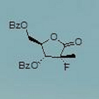 (2R)-2-Deoxy-2-fluoro-2-Methyl-D-erythropentonic acid gamma-lactone 3,5-dibenzoate