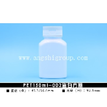 PET150ml-002-Porcelain white square bottle