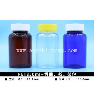 PET250ml-Tea, blue, transparent