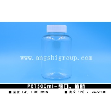 PET500ml-Fine mouth, transparent