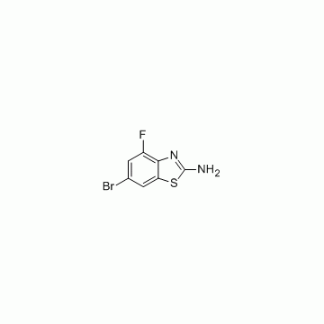 2-Amino-6-bromo-4-fluorobenzothiazole 