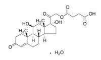 Hydrocortisone hemisuccinate hydrate
