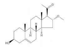 Pregn-5-en-20-one-3β-hydroxy-16α-methoxy