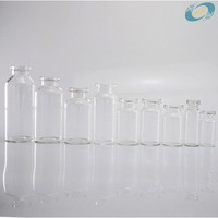 Transparent Tubular Injectable Vaccine Glass Vials