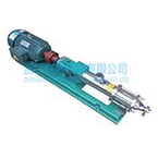 Single screw pump