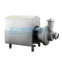 Sanitary self-priming pump