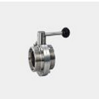 threaded butterfly valve