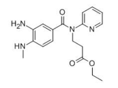 3-[(3-Amino-4-methylaminobenzoyl)pyridin-2-ylamino]propionic acid ethyl ester