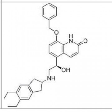 (R)-5-[2-[(5,6-Diethyl-2,3-dihydro-1H-inden-2-yl)aMino]-1-hydroxyethyl]-8-hydroxyquinolin-2(1H)-one