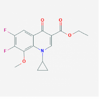 1-CYCLOPROPYL-6,7-DIFLUORO-1,4-DIHYDRO-8-METHOXY-4-OXO-3-QUINOLINE CARBOXYLIC ACID ETHYL ESTER