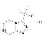 3-(TRIFLUOROMETHYL)-5,6,7,8-TETRAHYDRO-[1,2,4]TRIAZOLO[4,3-A] PYRAZINE HYDROCHLORIDE