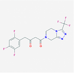 (2Z)-4-OXO-4-[3-(TRIFLUOROMETHYL)-5,6-DIHYDRO-[1,2,4]TRIAZOLO[4,3-A]PYRAZINE-7(8H)-YL]-1-(2,4,5-TRIF