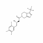 (3R)-3-AMINO-1-[3-(TRIFLUOROMETHYL)-5,6,7,8-TETRAHYDRO-1,2,4-TRIAZOLO[4,3-A]PYRAZIN-7-YL]-4-(2,4,5-T