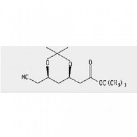 (4R,Cis)-1,1-dimethylethyl-6-cyanomethyl-2,2-dimethyl-1,3-dioxane-4-acetate