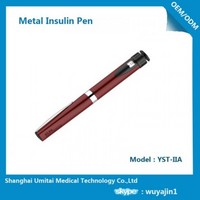 Metal Insulin pen with 3ml Cartridge Storage Volume