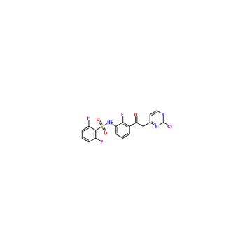 N-{3-[(2-chloro-4-pyrimidinyl)acetyl]-2-fluorophenyl}-2,6-difluorobe nzenesulfonamide