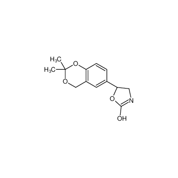 (5R)-2-oxazolidinone,  5-(2,2-Dimethyl-4H-1,3-benzodioxin-6-yl)