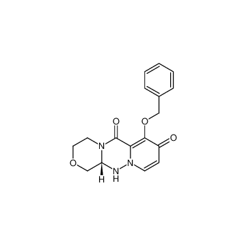 (R)-7-(benzyloxy)-3,4,12,12a-tetrahydro-1H-[1,4]oxazino  [3,4-c]pyrido[2,1-f][1,2,4]triazine-6,8-dio