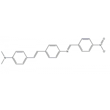 N,N-Dimethyl-4-[(1E)-2-[4-[[(4-nitrophenyl)methylene]amino]phenyl]ethenyl]benzenamine