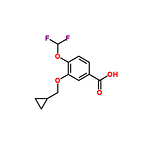 3-Cyclopropylmethoxy-4-difluoromethoxy-benzoic acid