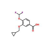 3-Cyclopropylmethoxy-4-difluoromethoxy-benzoic acid