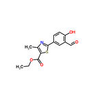 Ethyl 2-(3-formyl-4-hydroxyphenyl)-4-methylthiazole-5-carboxylate