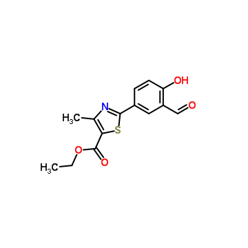 Ethyl 2-(3-formyl-4-hydroxyphenyl)-4-methylthiazole-5-carboxylate