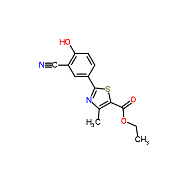 Ethyl 2-(3-Cyano-4-hydroxyphenyl)-4-methyl-1,3-thiazole-5-carboxylate