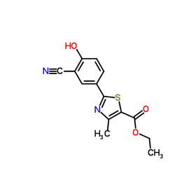 Ethyl 2-(3-Cyano-4-hydroxyphenyl)-4-methyl-1,3-thiazole-5-carboxylate