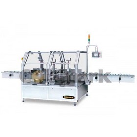 A928 Dual Corner Seal Labeling System for Pharmaceutical Cartons