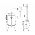 ZN vacuum vacuum concentration tank