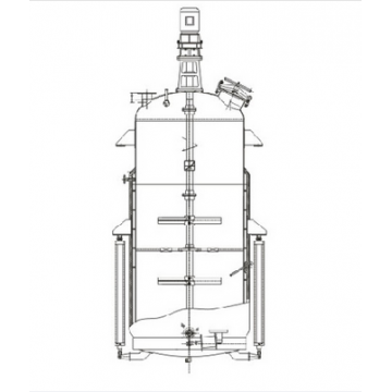 TD-T multi-functional straight cylinder extraction tank