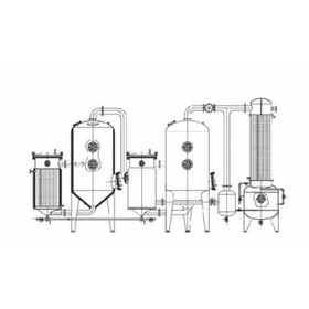 SJN double effect concentrator